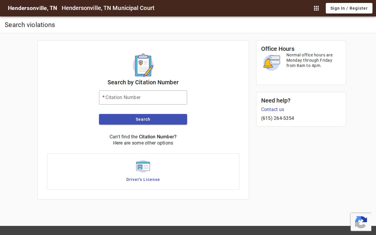 Hendersonville court docket Hendersonville Defendant Access portal